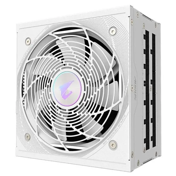 Захранване Gigabyte AORUS ELITE P1000W ICE, 1000W, Active PFC, 80 Plus Platinum, 120mm вентилатор