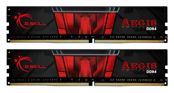 G.SKILL Aegis 16GB(2x8GB) DDR4 2666MHz F4-2666C19D-16GIS -  F4-2666C19D-16GIS