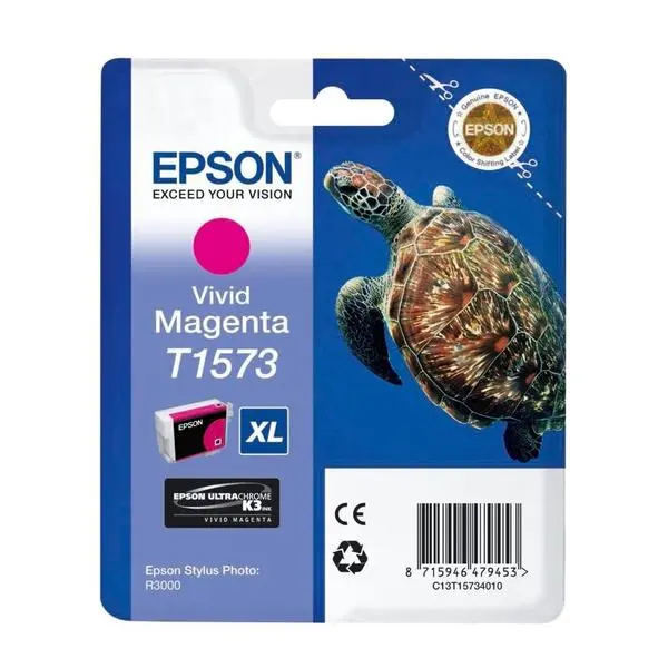 Epson T1573 Vivid Magenta for Epson Stylus Photo R3000 - C13T15734010