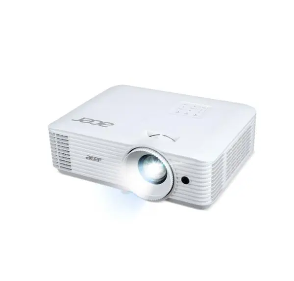 Acer Projector P1358i, DLP, WXGA (1280x800), 5000 ANSI Lumens, 20,000:1, 1.3x, 2x HDMI (1.4a), VGA, RCA - MR.JYG11.001