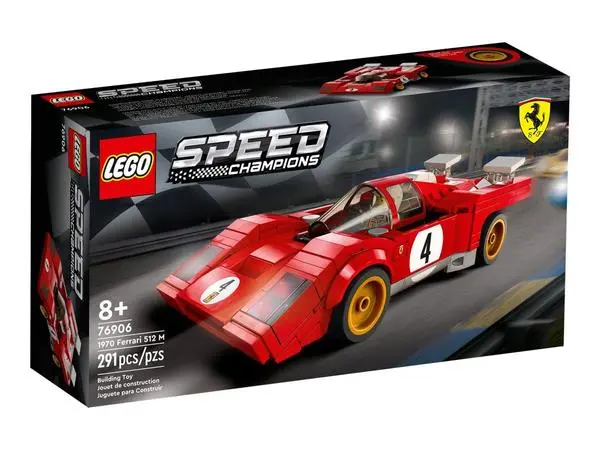 ## LEGO Speed Champions 1970 Ferrari 512 M - Реплика на легендарния състезателен автомобил от 1970 г.