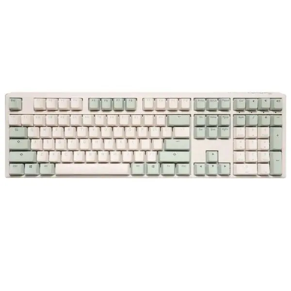 Геймърскa механична клавиатура Ducky One 3 Matcha Full-Size, Cherry MX Silver - DUCKY-KEY-08-PUSPDMAEGGC1