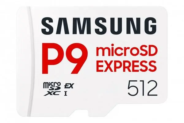 Samsung microSDXC, 512GB P9 Express , 800 MB/s, UHS-I 90 MB/s U3, V30, A1, SAM-SDM-MB-MK512TWW