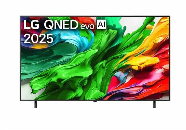 LG  86" 4K QNED HDR Smart TV, 3840x2160, 120Hz Native (VRR 144Hz), DVB-T2/C/S2, ?8 AI, HDR 10 PRO, webOS 25 ThinQ - 86QNED85A3C