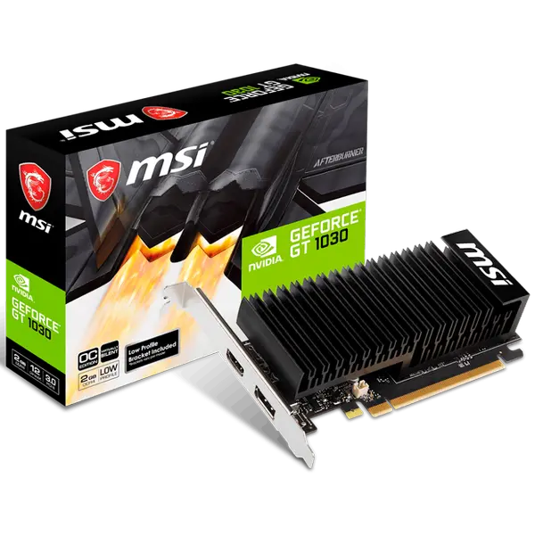 MSI GeForce GT 1030 LP OC GDDR4 2GB: Перфектната бюджетна видеокарта за геймърите