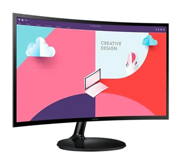 Samsung S24C360: Извит VA LED монитор, който предлага изключително гейминг изживяване