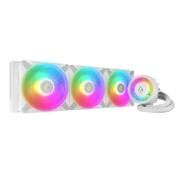 Охладител за процесор Arctic Liquid Freezer III 420 White A-RGB - ARCTIC-FAN-ACFRE00153A