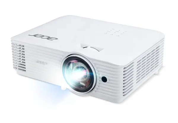 Acer Projector S1387n, DLP, Short Throw 0.5, WXGA (1280x800), 4000 ANSI Lum, 20 000:1, 1x Zoom, 2x HDMI (1.4b) - MR.JYX11.001