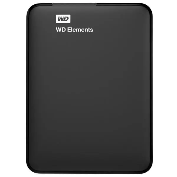 Твърд диск 2TB WD Elements, външен, 2.5" (6.35 cm), USB3.0, WDBU6Y0020BBK