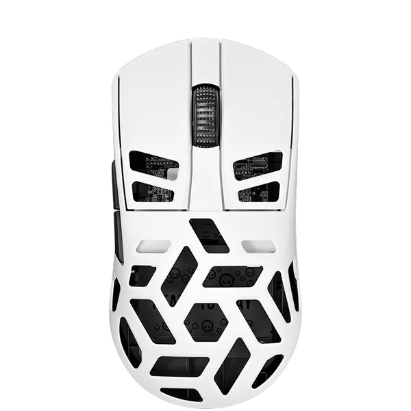 LORGAR MSE90W, Magnesium Alloy Wireless Gaming Mouse Elite, White - LRG-MSE90W-WH