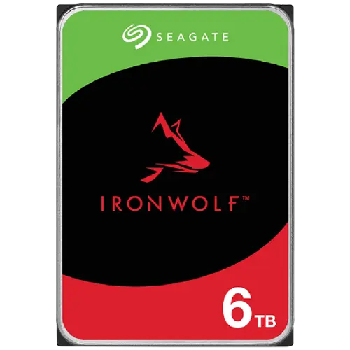 SEAGATE HDD IronWolf NAS (3.5''/6TB/SATA 6Gb/s/rpm 5400) - ST6000VN006