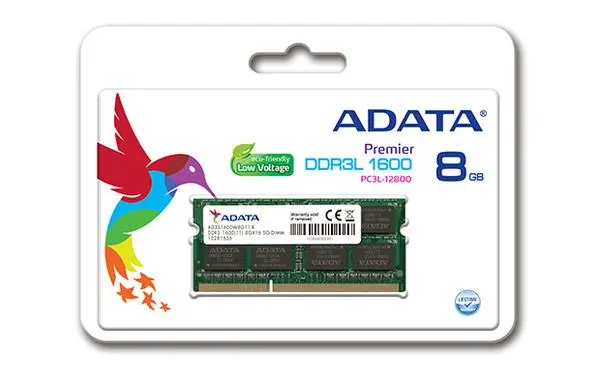 8G DDR3L 1600 ADATA SODIMM (53196)