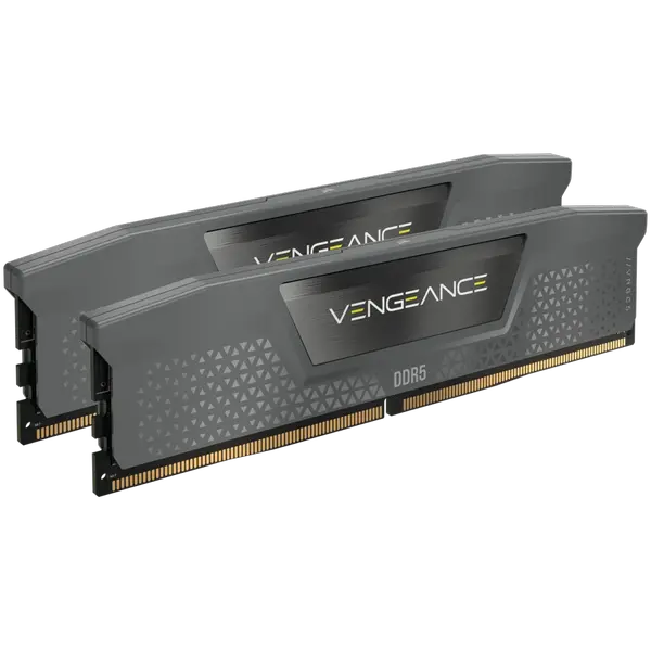 CORSAIR VENGEANCE DDR5 32GB (2x16GB) DDR5 6000 CL36-44-44-96 1.4V AMD EXPO Memory - Grey,  0840006679707 - CMK32GX5M2E6000Z36