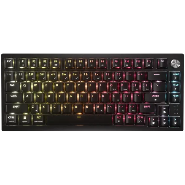 Corsair K65 PLUS WIRELESS TACTILE 75% RGB Mechanical Gaming Keyboard - CH-91D441F-NA