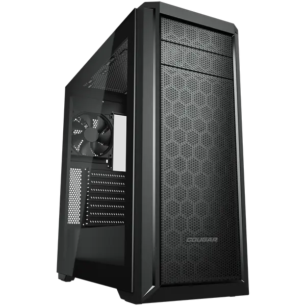 COUGAR MX330-G PRO PC Case, Mid Tower, Black - CGR-MX330-G PRO