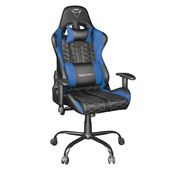 TRUST GXT 708B Resto Gaming Chair Blue - 24435