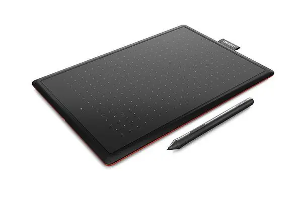 Графичен таблет One by Wacom Medium, Черен - WACOM-TAB-ONE-M