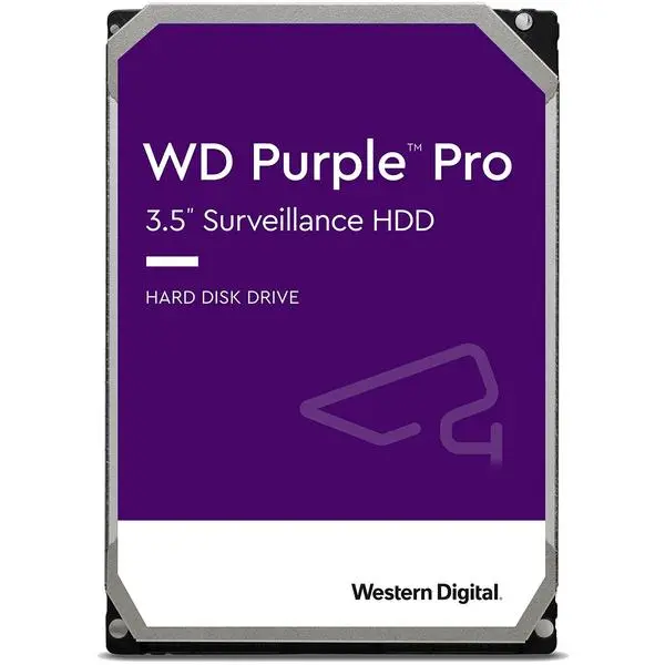 WD Purple Pro 18TB SATA 6Gb / s HDD 8,89cm 3,5Zoll internal 7200Rpm 512MB Cache 24x7 Bulk -  (К)  - WD181PURP (8 дни доставкa)