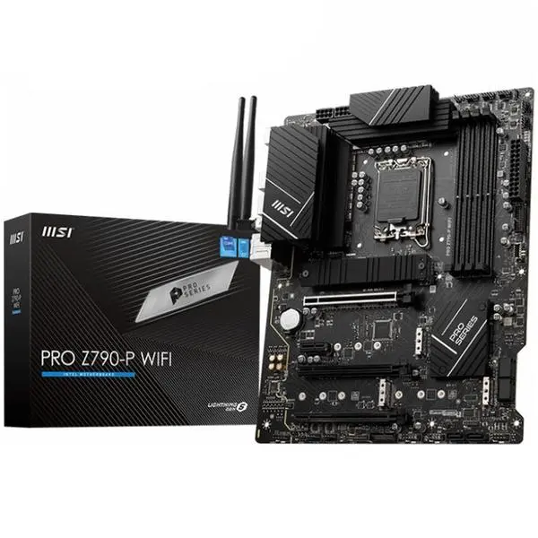 MSI PRO Z790-P WIFI, Socket 1700, Dual Channel DDR5 7000+MHz, 3x PCIe x16 slot, 4x M.2 slot - PRO_Z790-P_WIFI