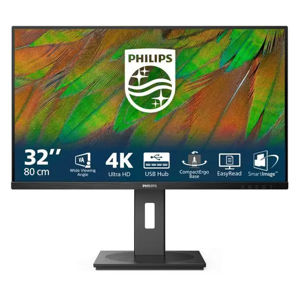 Philips 32B1N3800, 31.5" VA WLED, 3840x2160@60Hz, 4ms GtG, 350cd m/2, 3500:1, 50M:1 DCR, Adaptive Sync - 32B1N3800/00