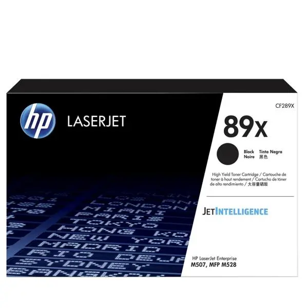 HP 89X Black LaserJet Toner Cartridge - CF289X
