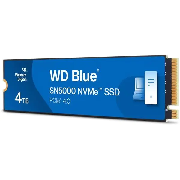 M.2 4TB WD Blue SN5000 NVMe PCIe 4.0 x 4 -  (К)  - WDS400T4B0E (8 дни доставкa)