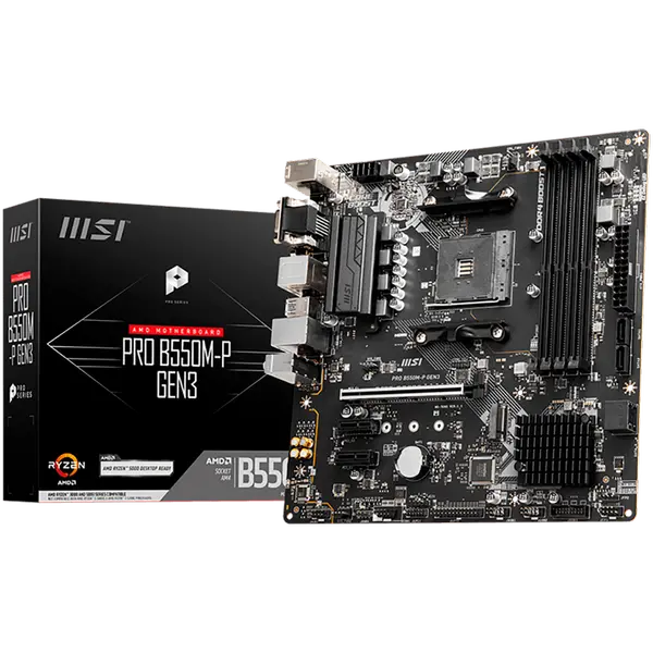 MSI Desktop PRO B550M-P Gen3: Дънна платка, която предлага изключителна производителност и надеждност