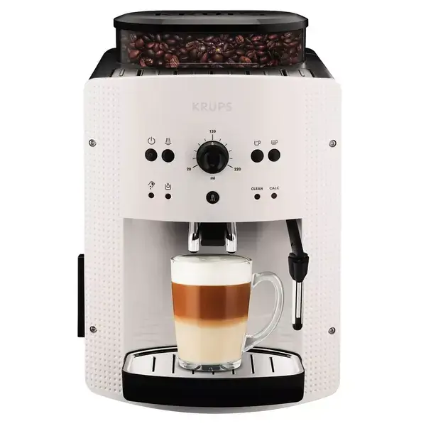 Кафеавтомат Krups Espresseria Automatic, 1450W, 15 bar, 1.7 l. обем на резервоара за вода, мелачка, сребрист, EA810570