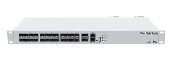 Комутатор MikroTik CRS326-24S+2Q+RM 24 SFP+ и 2 QSFP+ портове (v)