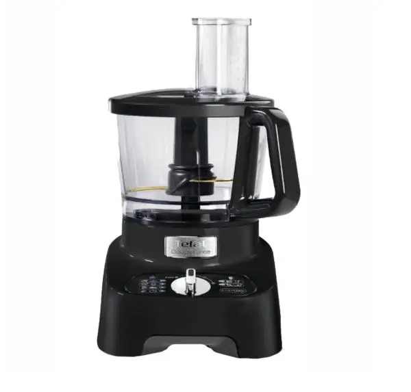Tefal DO821838, Double Force black, powelix life blades, 1000W, 3L bowl, 2L blender, kneader, chopper, 2 revers. discs, spatula - DO821838