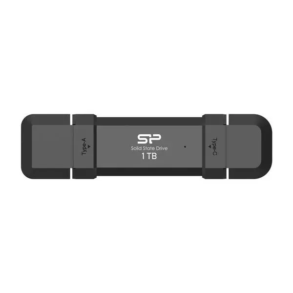 Външен SSD Silicon Power DS72 Black, 1TB - SP001TBUC3S72V1K