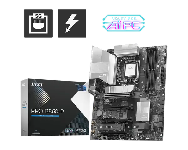 Дънна платка MSI PRO B860-P /LGA1851 (70604)