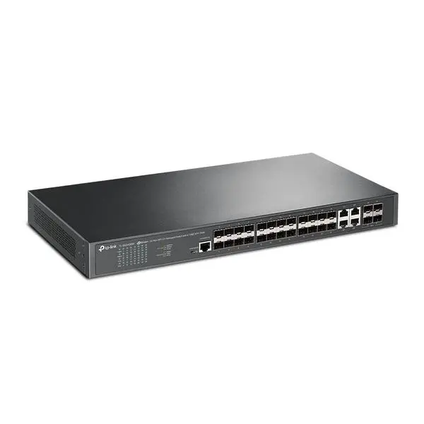 Комутатор TP-Link JetStream TL-SG3428XF 24-портов SFP L2+ управляем с 4 SFP+ слота