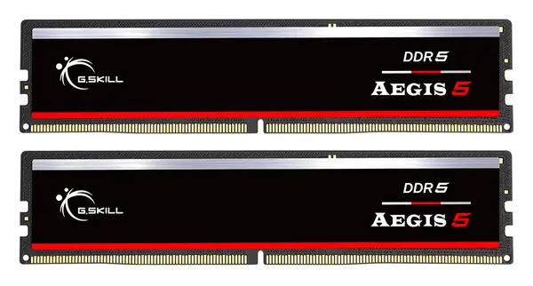 G.SKILL Aegis 64GB(2x32GB) DDR5 5200MHz - Intel XMP/AMD EXPO -  F5-5200J3636D32GX2-IS