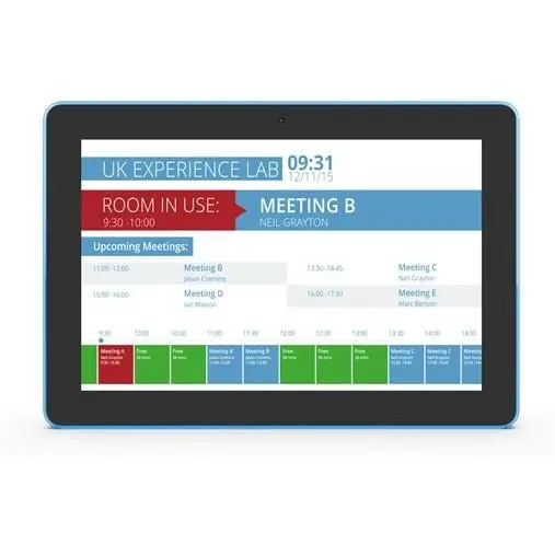 ALLNET Meetingraum RGB LED Tablet 10 Zoll RK3568 Android 11 und NFC / RFID Farbe schwarz -  (К)  - MT10RK3568A11PoENFC (8 дни доставкa)