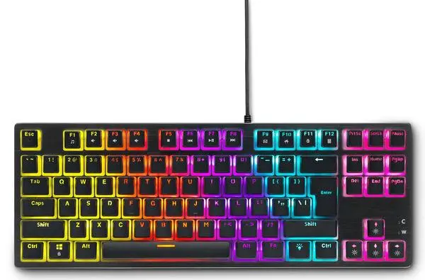Моето впечатление от геймърска клавиатура Spartan Gear Lochos 2 RGB TKL