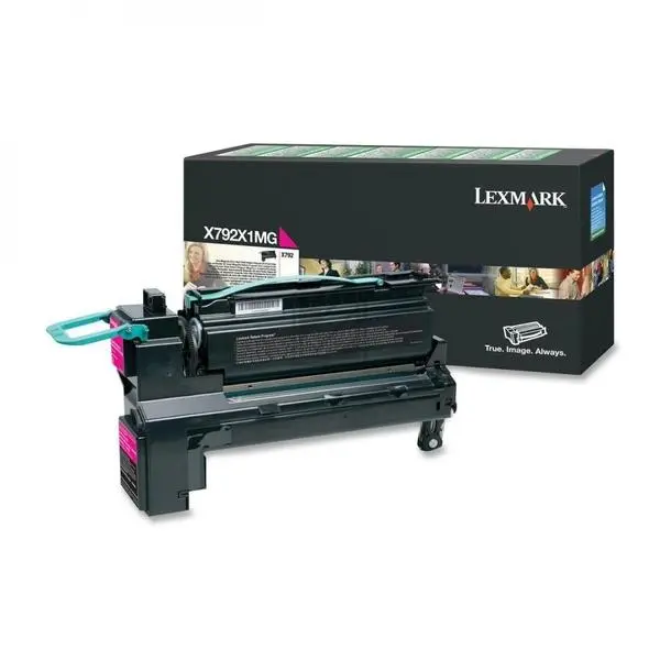 Lexmark X792X1MG X792 Magenta Return Programme 20K Print Cartridge - X792X1MG