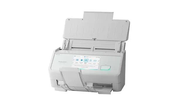 Скенер Ricoh ScanSnap iX2500,A4, USB 3.2,Wi-Fi, Duplex ADF, 45ppm/90 ipm, 5" тъч дисплей;бял - PA03860-B101