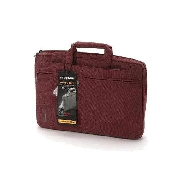 TUCANO Чанта за 15.4" MacBook Pro, Workout, бордо - WO-MB154-BX