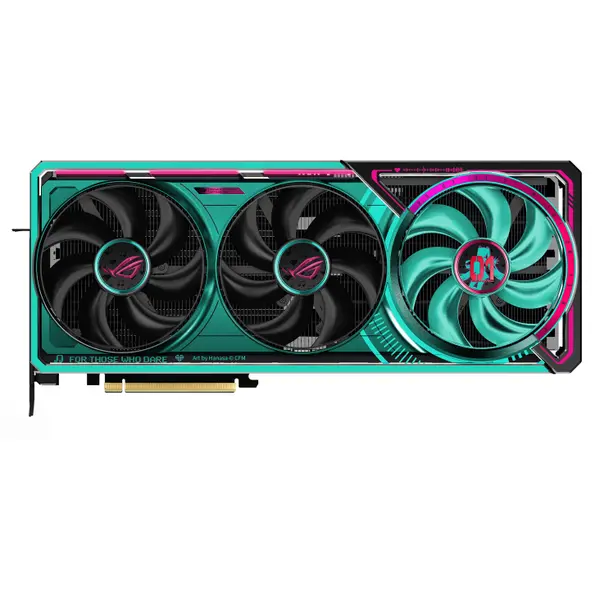 Видео карта ASUS ROG ASTRAL RTX 5080 OC 16GB GDDR7 Hatsune Miku Edition - ASUS-VC-R-A-RTX5080-HM