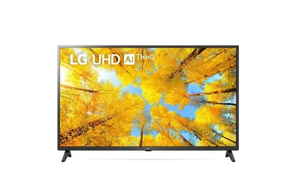 LG  43" 4K IPS UltraHD TV 3840 x 2160, DVB-T2/C/S2, webOS Smart TV, ThinQ AI, Quad Core Processor 4K - 43UQ75003LF