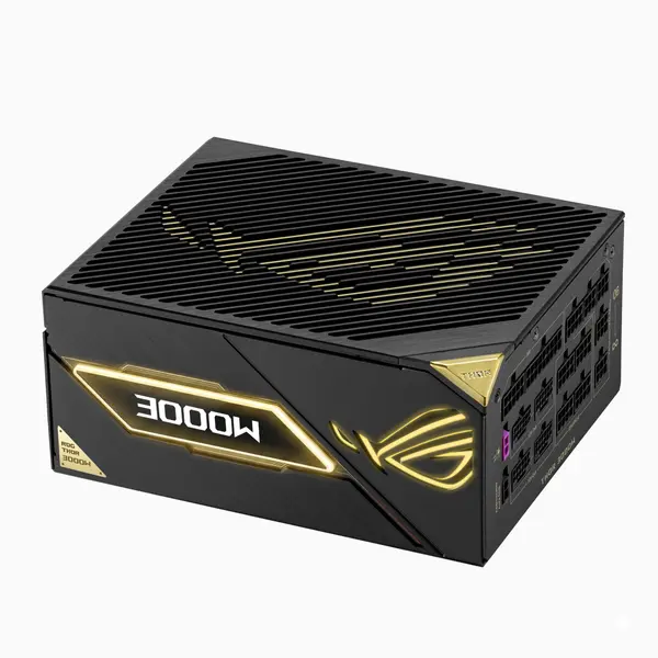 Захранване ASUS ROG THOR III 3000W Edition 20, 80+ Titanium PCIe 5.1, Fully Modular - 90YE00VA-B0NA00