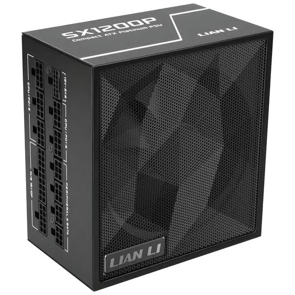 Захранване Lian Li SX1200P Black 1200W 80+ Platinum PCIe 5.1, ATX 3.1 - G9P.SX1200P.B000.EU
