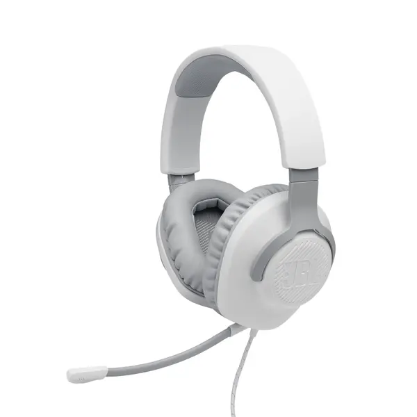 # JBL Quantum 100 White - Овладейте играта с игрите слушалки JBL Quantum 100 White
