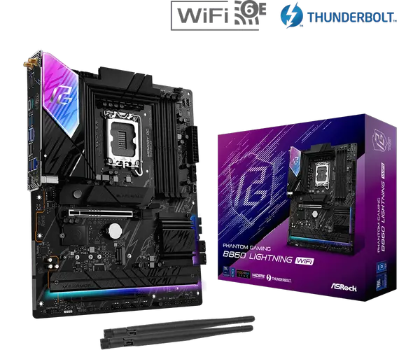 Дънна платка ASROCK B860 LIGHTNING WIFI (70883)