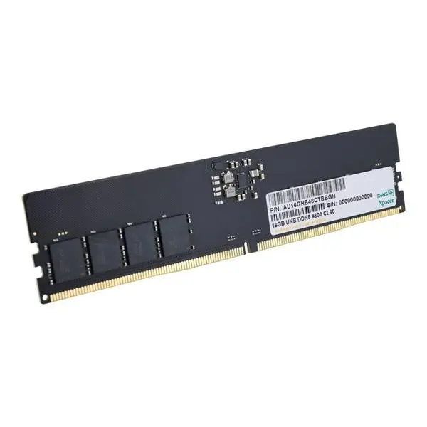 Apacer 16GB Desktop Memory - DDR5 DIMM 4800Mhz 2048x8 - FL.16G2A.PTH