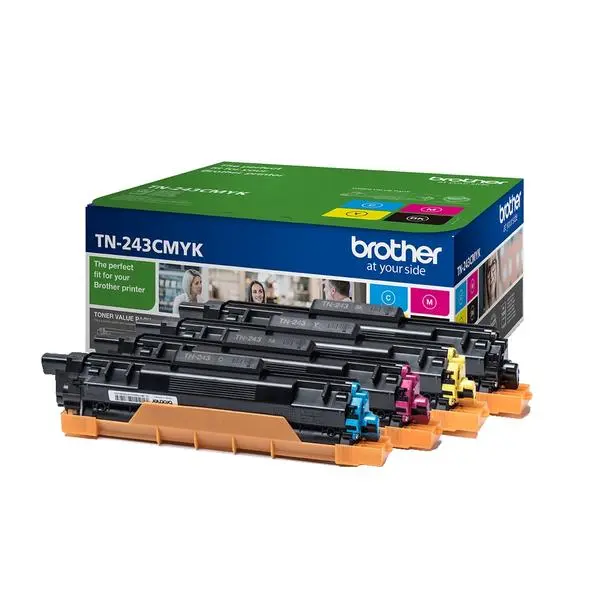 Brother TN-243CMYK Toner Cartridges - TN243CMYK