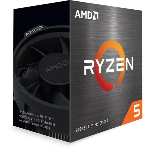 Процесор AMD Ryzen 5 5500, AM4 Socket, 6 Cores, 3.6GHz, 19MB Cache, 65W, BOX - 100-100000457BOX