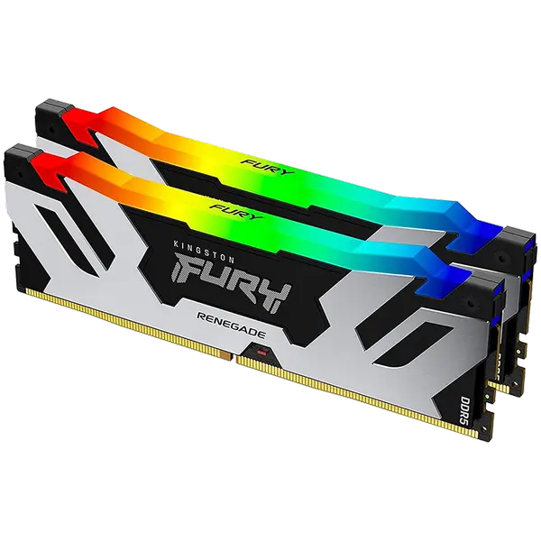 Kingston DRAM 32GB 7200MT/s DDR5 CL38 DIMM (Kit of 2) FURY Renegade RGB XMP - KF572C38RSAK2-32