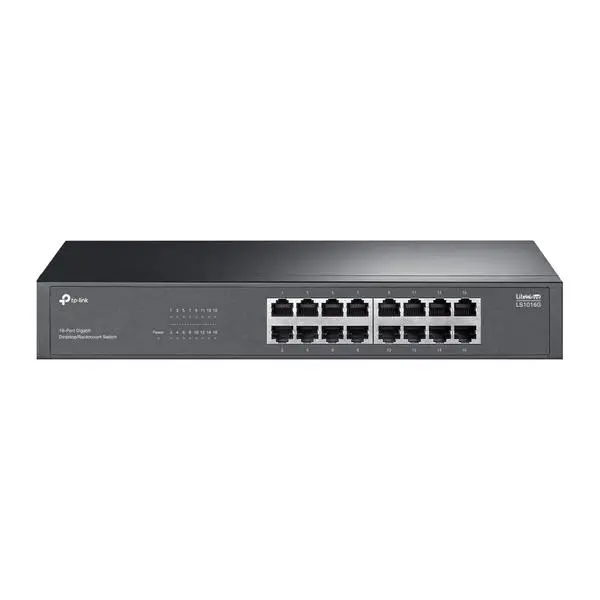 16-портов Gigabit настолен комутатор TP-Link LS1016G (v)